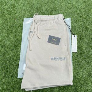 Fear Of God Essentials Shorts Tan Size Medium